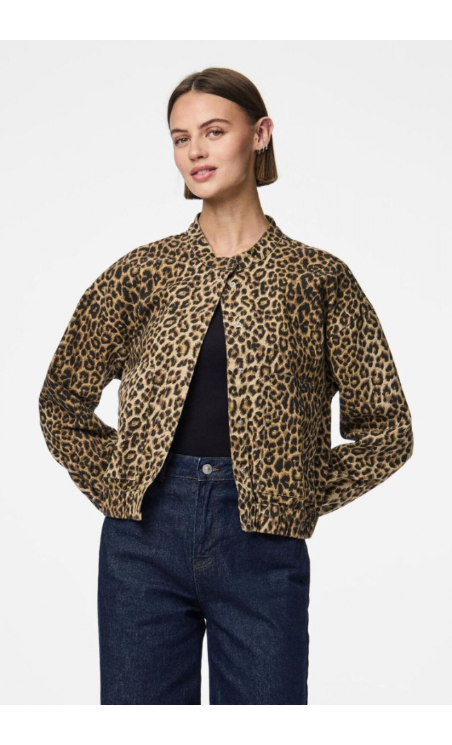 Pieces PCSALUME JACKET - Light jacket - white pepper