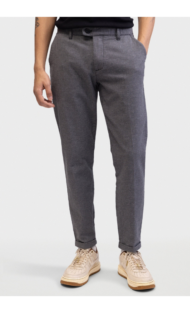 Redefined Rebel ERCAN - Trousers - dark grey