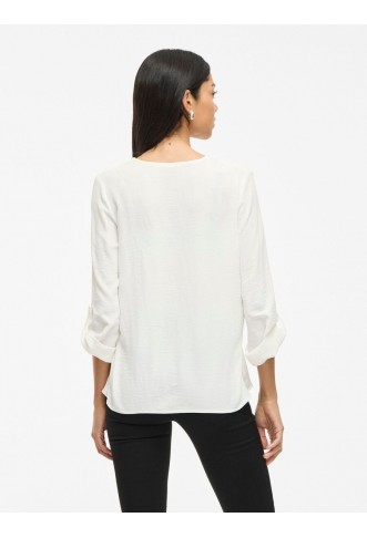 VIJOSA V-NECK 3/4 SLEEVED TOP