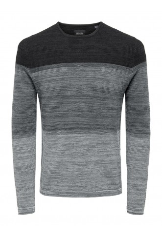 ONSPANTER REG 12 STRUC CREW KNIT NOOS