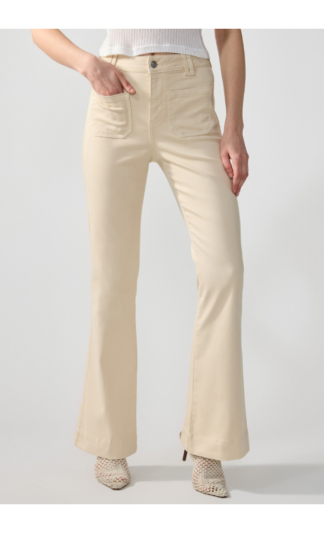 Anna Field Flared Jeans - beige
