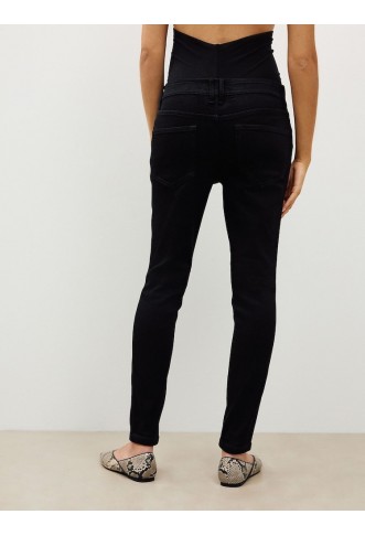 Black Maternity Skinny Jeans