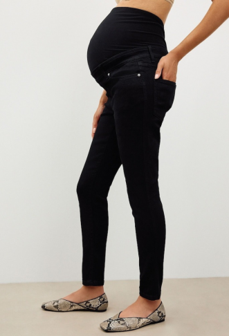 Black Maternity Skinny Jeans