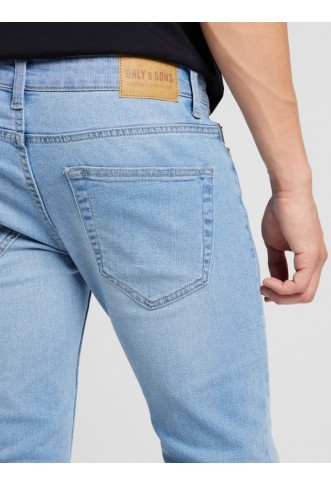 Only & Sons Skinny Jeans in Blue Denim