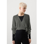 ONLY - Cardigan - dark grey melange