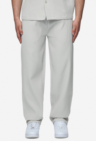 Troy Plissee Pants Pearl Grey