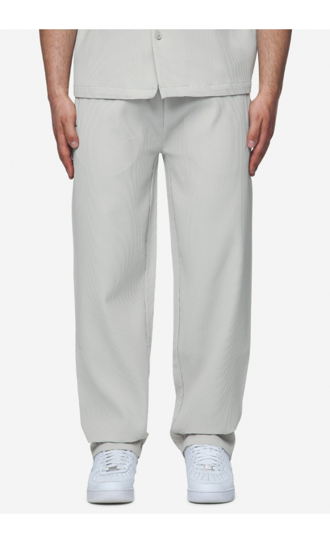 Troy Plissee Pants Pearl Grey