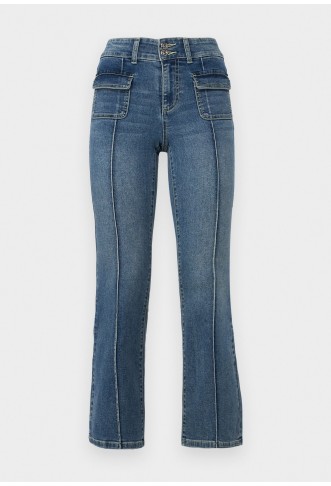 ONLY - Flared jeans - medium blue denim