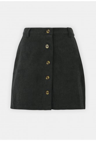 Pieces - A-line skirt - black