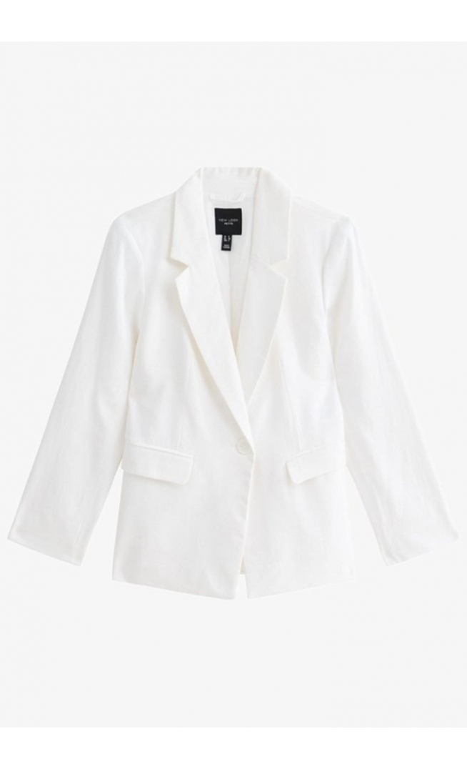 New Look Petite Blazer - white