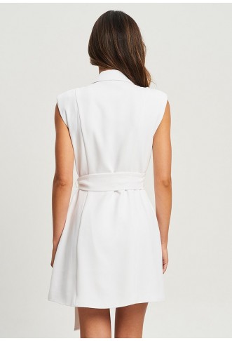 TUSSAH BRANDI MINI - Day dress - white