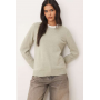 Vila o-neck knitted jumper in green