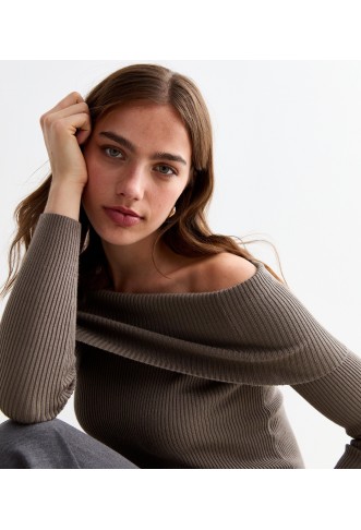 New Look FOLDOVER BARDOT - Jumper