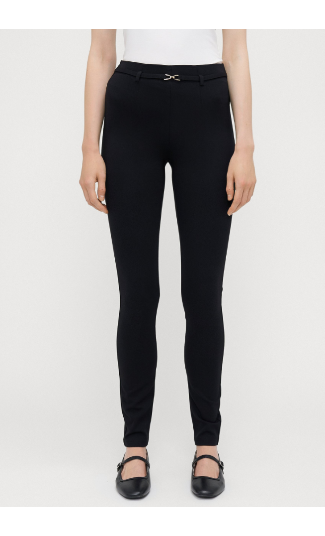 ONLY Tall ONLNORI BELT - Leggings - Trousers - black