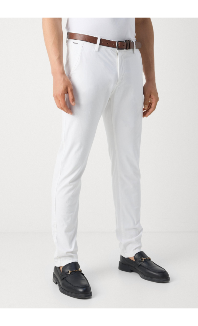 INDICODE JEANS GOVER - Chinos - offwhite