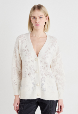 VILA VICOOPS VNECK CARDIGAN...