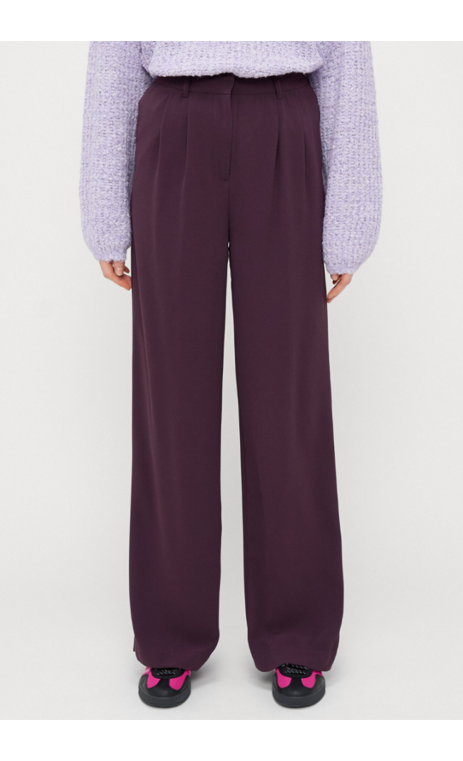 Anna Field Tall Trousers - bordeaux