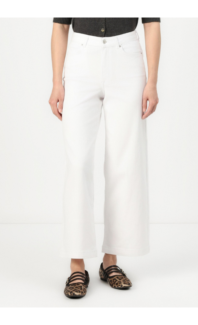 ONLY - Straight leg jeans - white denim