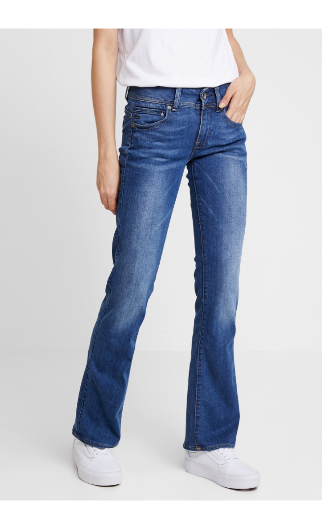 G-STAR MIDGE MID WAIST - Bootcut jeans