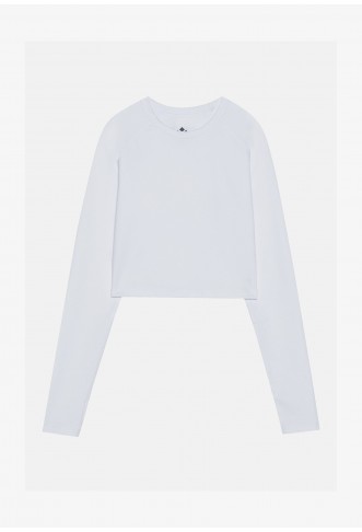 Even&Odd active CROPPED LONG SLEEVE TOP