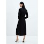 MANGO Buttoned Wrap Dress