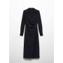 MANGO Buttoned Wrap Dress
