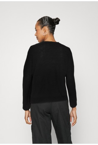 ONLY XMAS GLITTER LS ONECK EX - Jumper - black