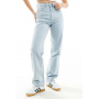 Weekday  extra high waist, straight leg jeans