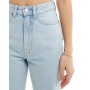 Weekday  extra high waist, straight leg jeans