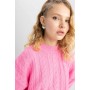Cool Relax Crop Knitwear Sweater