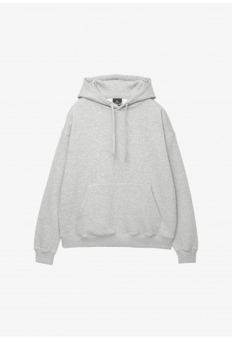 PULL&BEAR Hoodie - light grey