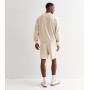 Off White Oversized Crew Neck Sweatshirt