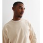 Off White Oversized Crew Neck Sweatshirt