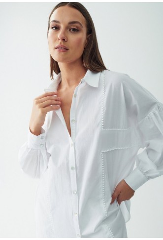 THE FATE AMANDA - Shirt blouse - white