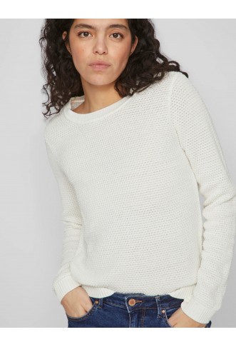 Vila O-NEC KNIT TOP - Jumpers