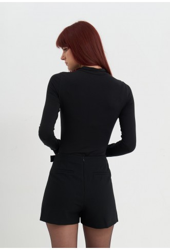 Even&Odd Long-sleeved T-shirt - black