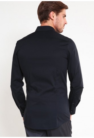 OLYMP No. Six SUPER SLIM FIT - Formal shirt - black