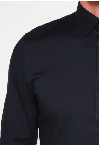 OLYMP No. Six SUPER SLIM FIT - Formal shirt - black