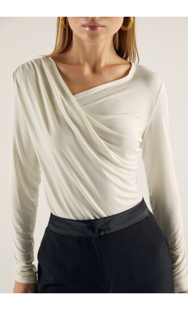 Anna Field Long sleeved top - off-white