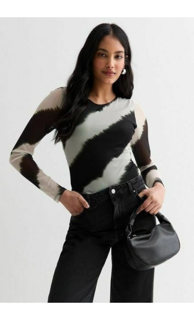 New Look TIE DYE PRINT BODYSUIT