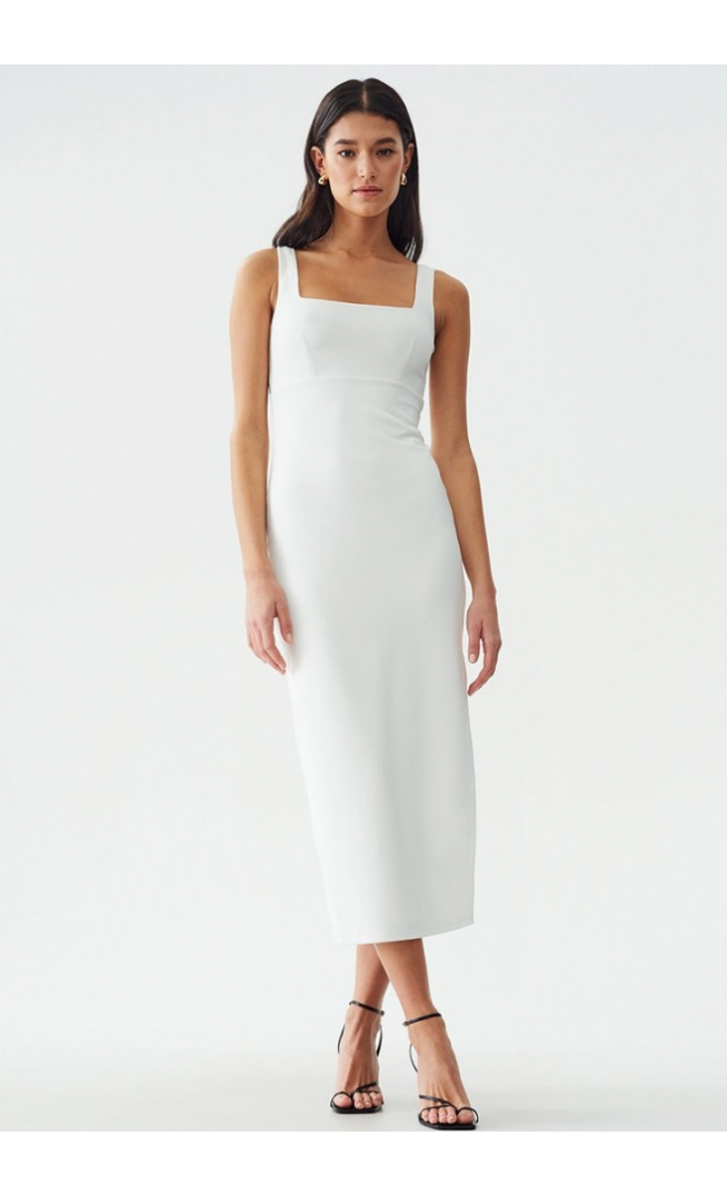 CALLI PENNY - Shift dress - white