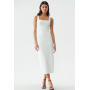 CALLI PENNY - Shift dress - white