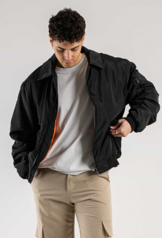 ONLY&SONS Bomber cropped Black