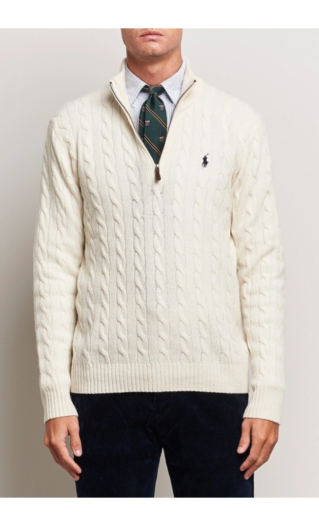 Polo Ralph Lauren  Cable Half Zip Jumper