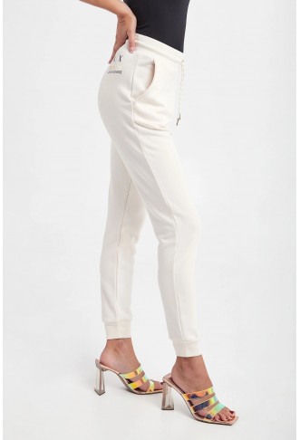 ARMANI EXCHANGE Beige Jogger Women's Sweatpants