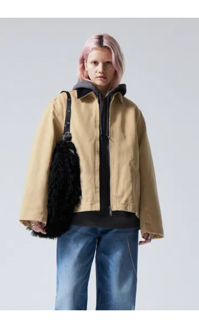 BELLE WASHED JACKET - Mid-season jacket