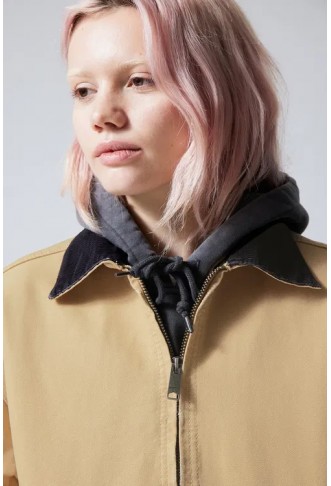 BELLE WASHED JACKET - Mid-season jacket