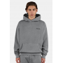 Logo Oversized Hoodie Vintage Grey