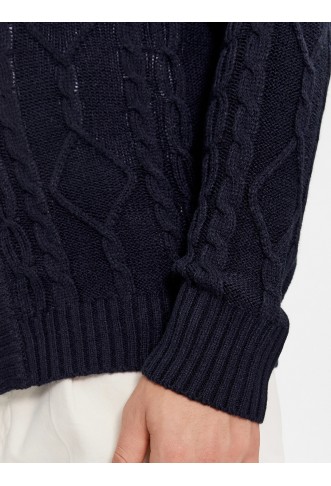 Brave Soul Cardigan Blu scuro Regular Fit