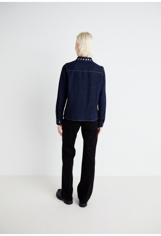 ONLY ONLSTELLA FLARED PANT - Trousers - black